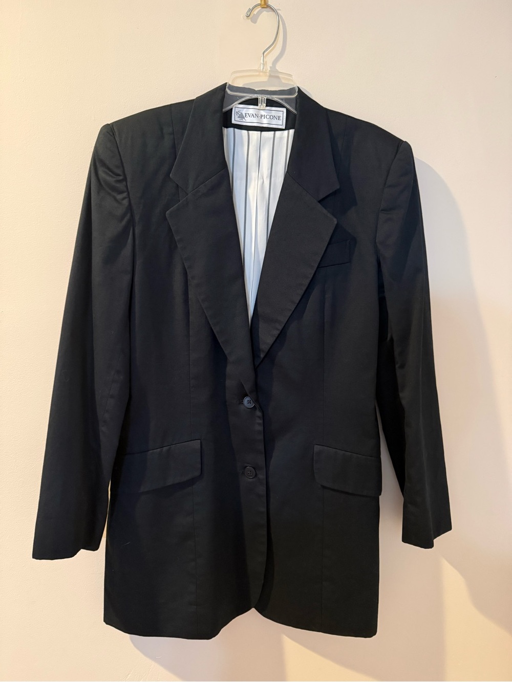 Evan•Picone Vintage Black Blazer
